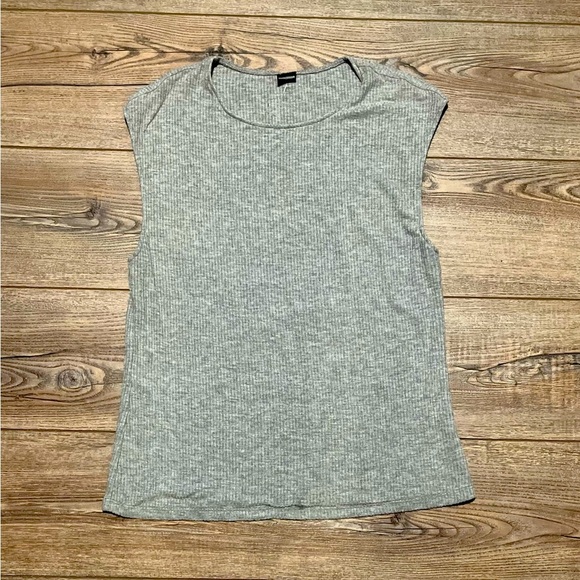 Only hearts large tank top gray luxury professional casual formal - Picture 1 of 2